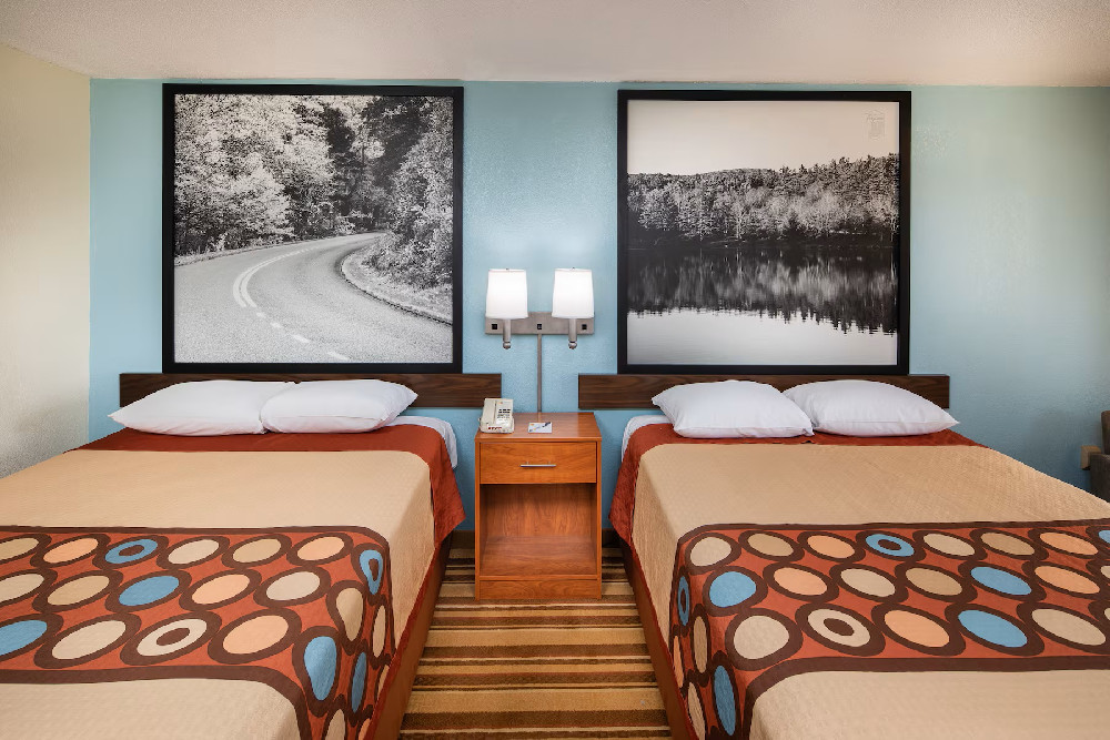 2 Double Beds, Non-Smoking